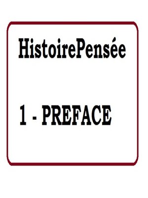 cover image of HistoirePensée1--PREFACE    1/12